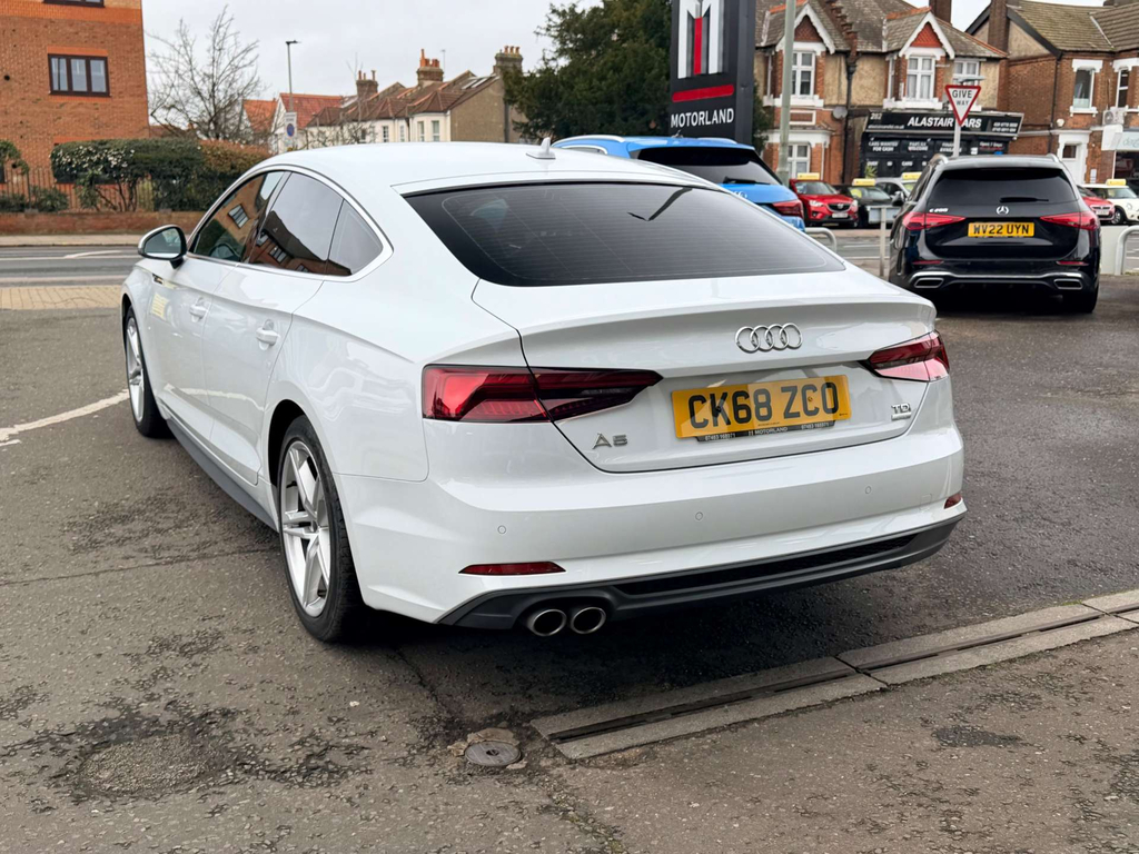 Audi A5 Sportback Tdi S Line Ultra White #5