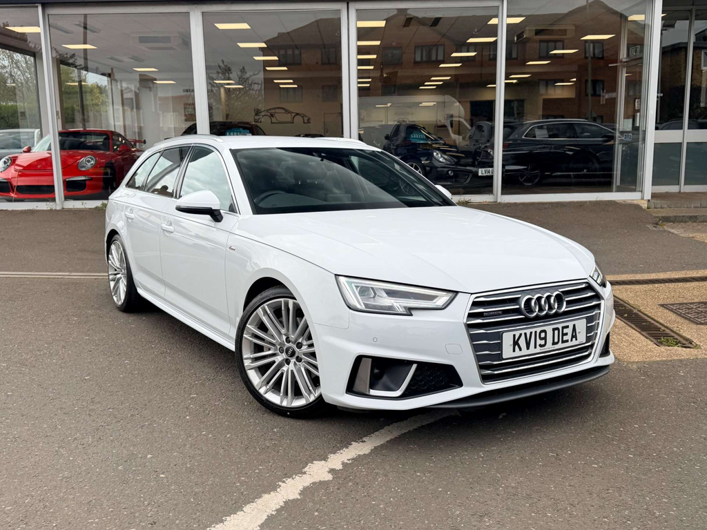 Audi A4 S Line 40 Tdi Quattro 4Wd White