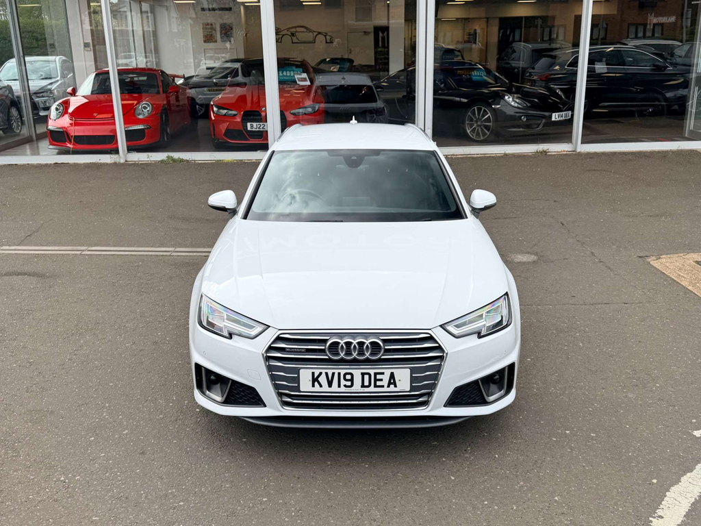 Audi A4 S Line 40 Tdi Quattro 4Wd White #3