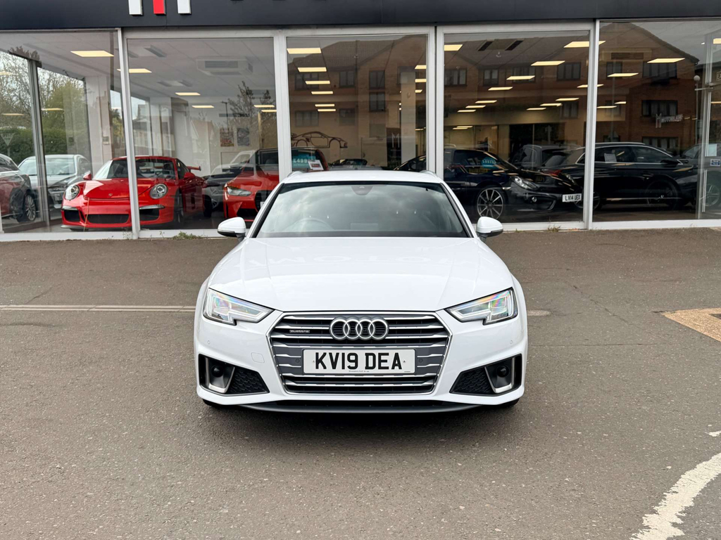 Audi A4 S Line 40 Tdi Quattro 4Wd White #2