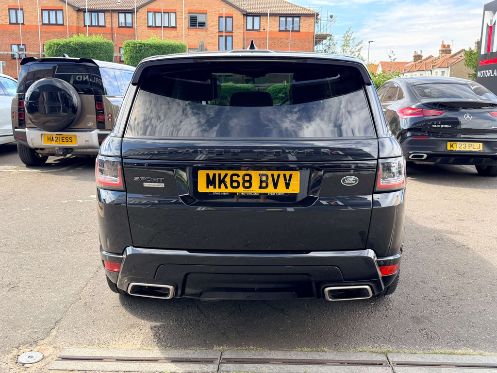 Land Rover Range Rover Sport 3.0 3.0 Sd V6 Hse Suv 4Wd Euro 6 Black #8
