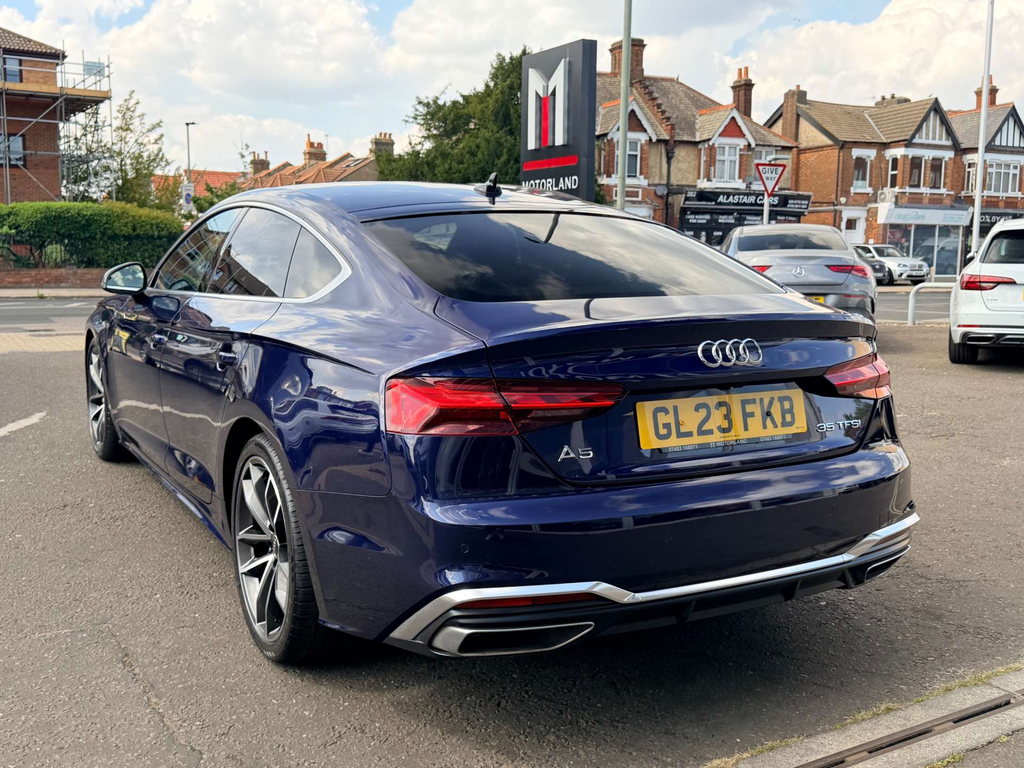 Audi A5 35 Tfsi S Line S Tronic Tech Pack Pro Blue #7