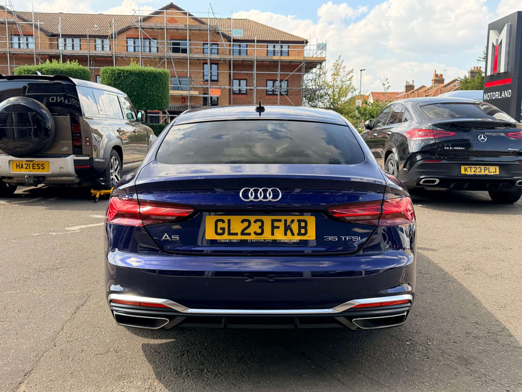 Audi A5 35 Tfsi S Line S Tronic Tech Pack Pro Blue #8