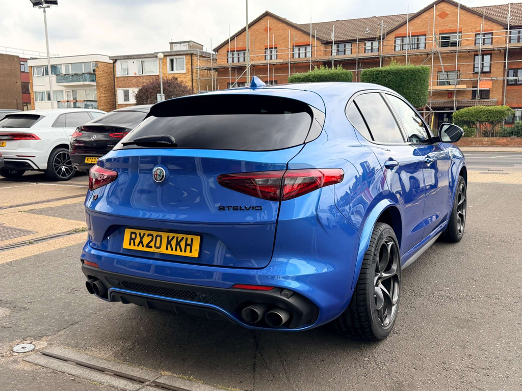 Alfa Romeo Stelvio Suv Red #12