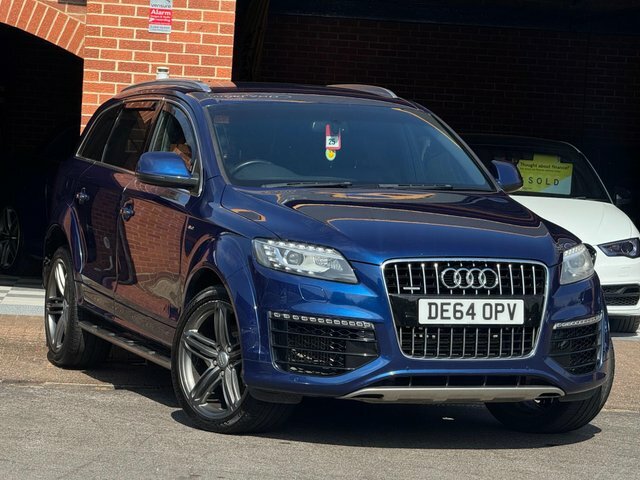 Audi Q7 2014 3.0 Tdi V6 S Line Sport Edition Tiptronic Qua Blue