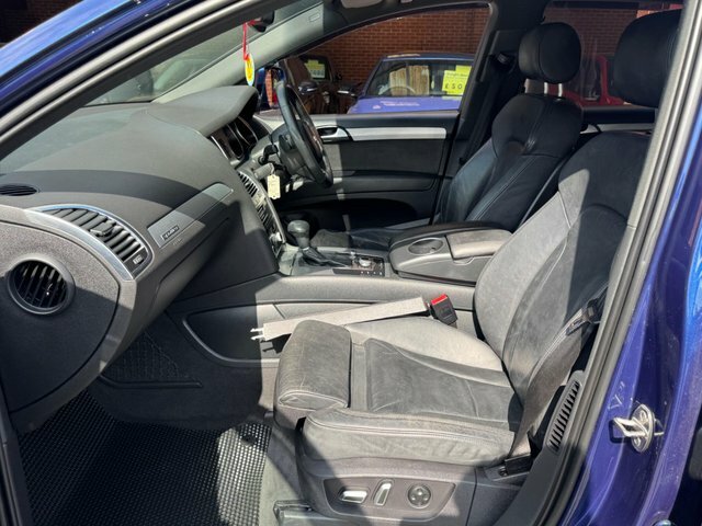 Audi Q7 2014 3.0 Tdi V6 S Line Sport Edition Tiptronic Qua DE64OPV Blue #6