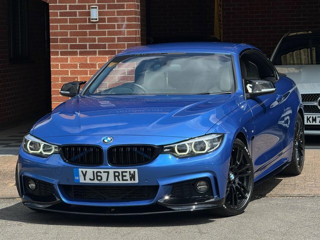 BMW 4 Series 2018 2.0 420D M Sport Euro 6 Ss Blue #2