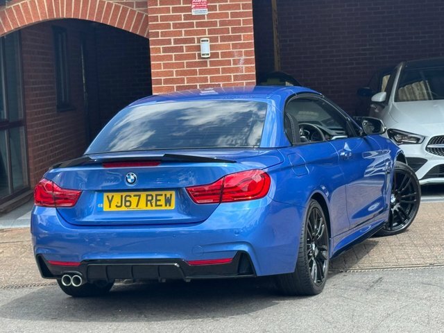 BMW 4 Series 2018 2.0 420D M Sport Euro 6 Ss Blue #4