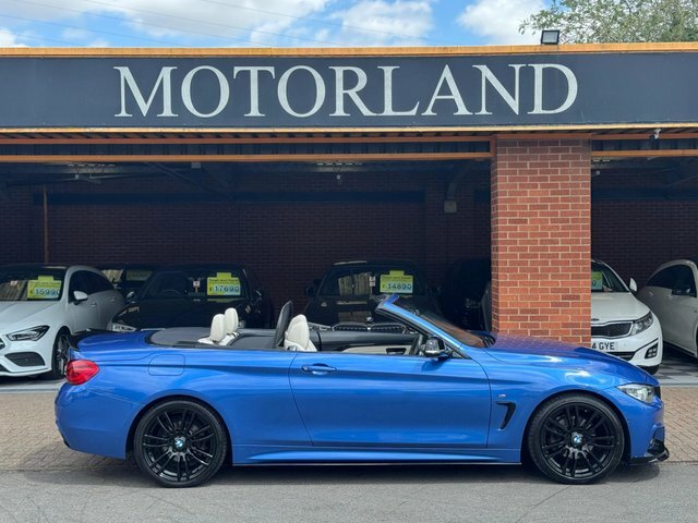 BMW 4 Series 2018 2.0 420D M Sport Euro 6 Ss Blue #5