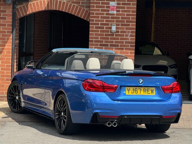 BMW 4 Series 2018 2.0 420D M Sport Euro 6 Ss Blue #3