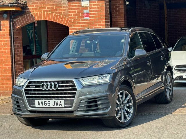 Audi Q7 2015 3.0 Tdi V6 S Line Tiptronic Quattro Euro 6 S Grey #2