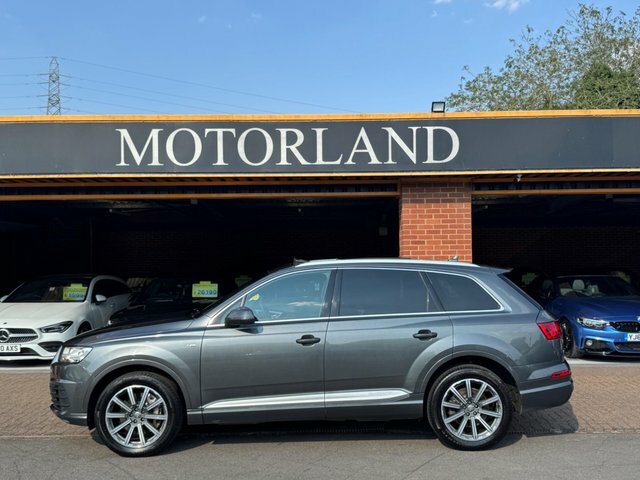 Audi Q7 2015 3.0 Tdi V6 S Line Tiptronic Quattro Euro 6 S Grey #6