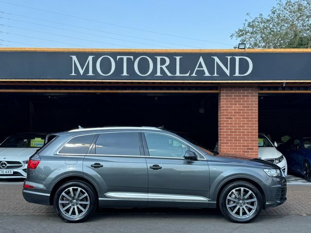 Audi Q7 2015 3.0 Tdi V6 S Line Tiptronic Quattro Euro 6 S Grey #5
