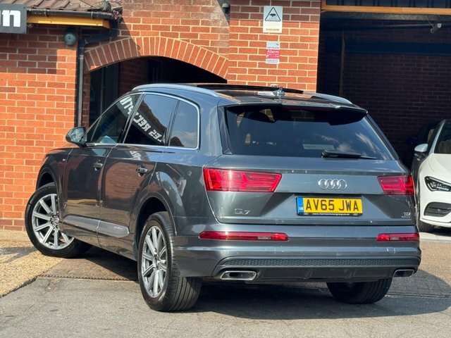 Audi Q7 2015 3.0 Tdi V6 S Line Tiptronic Quattro Euro 6 S Grey #3