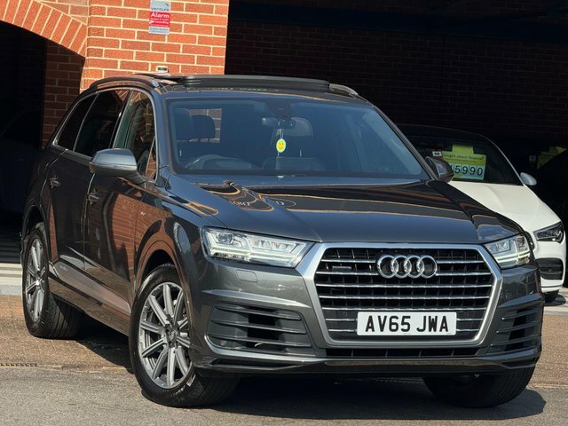 Audi Q7 2015 3.0 Tdi V6 S Line Tiptronic Quattro Euro 6 S Grey