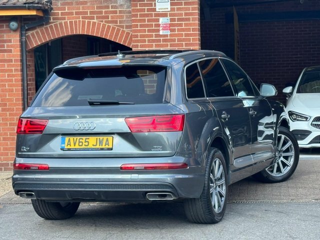 Audi Q7 2015 3.0 Tdi V6 S Line Tiptronic Quattro Euro 6 S Grey #4