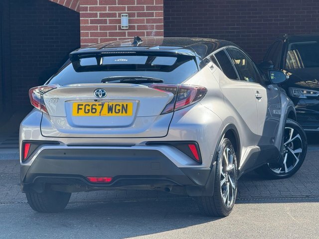 Toyota C-Hr 2017 1.8 Vvt-h Dynamic Cvt Euro 6 Ss Silver #4