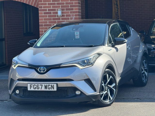 Toyota C-Hr 2017 1.8 Vvt-h Dynamic Cvt Euro 6 Ss Silver #2