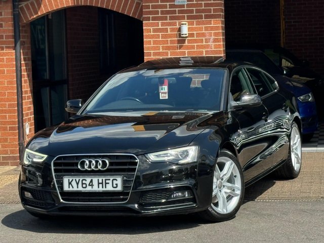 Audi A5 2014 2.0 Tdi S Line Sportback Multitronic Euro 5 KY64HFG Black #2