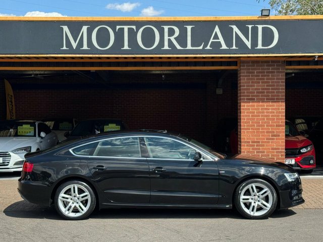 Audi A5 2014 2.0 Tdi S Line Sportback Multitronic Euro 5 KY64HFG Black #4