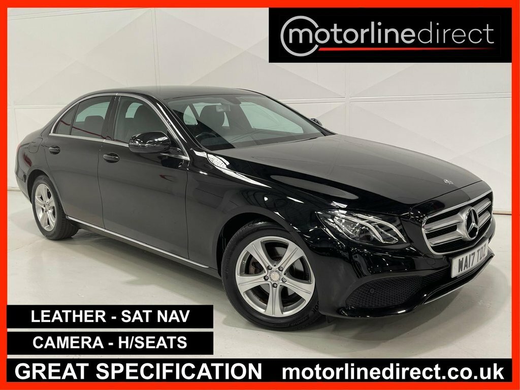 Mercedes-Benz E Class 2.0 E220d Se Saloon G-tronic Euro 6 S Black