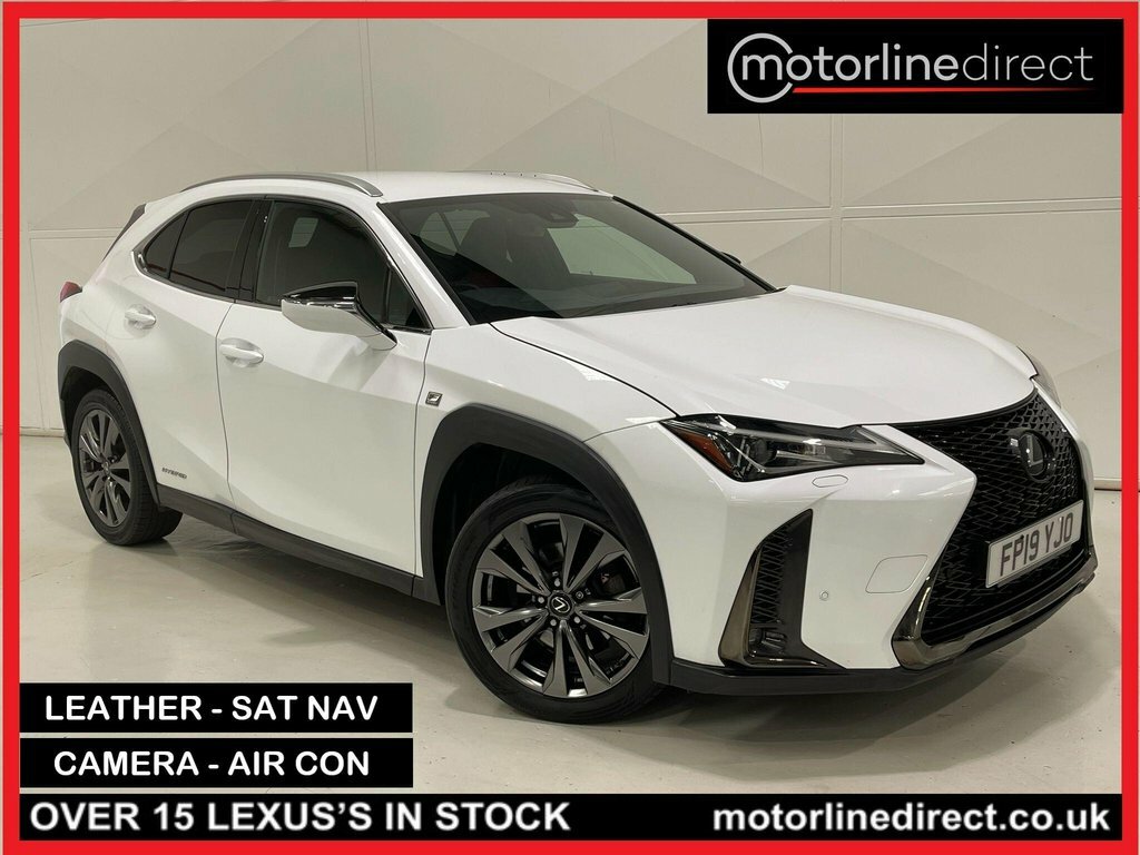 Lexus UX 2.0 250H F Sport Suv Hybrid E-cvt Euro FP19YJO White