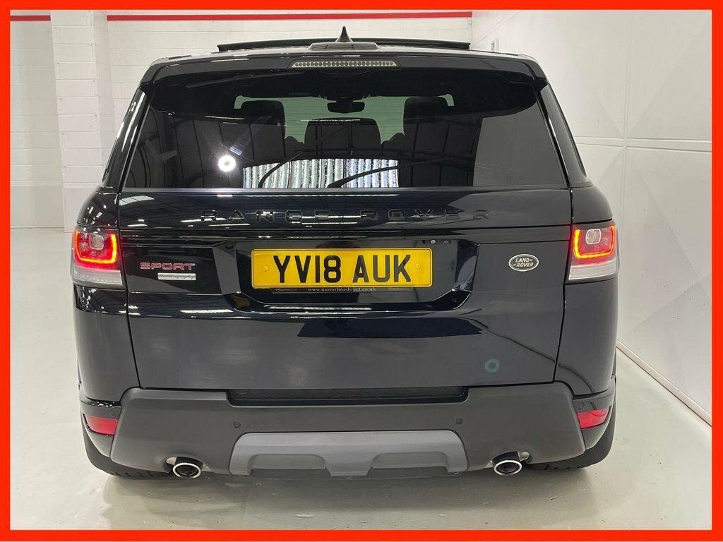 Land Rover Range Rover Sport 3.0 Sd V6 Dynamic Suv Aut YV18AUK Black #4