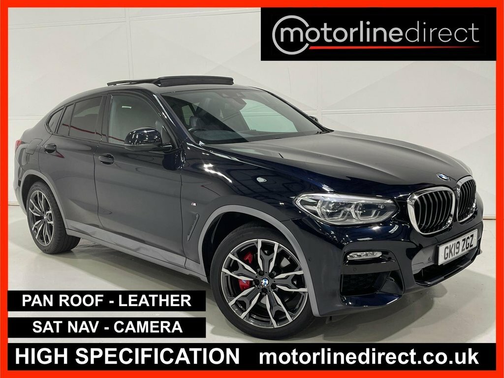 BMW X4 2.0 20D M Sport X Suv Xdrive Euro Black