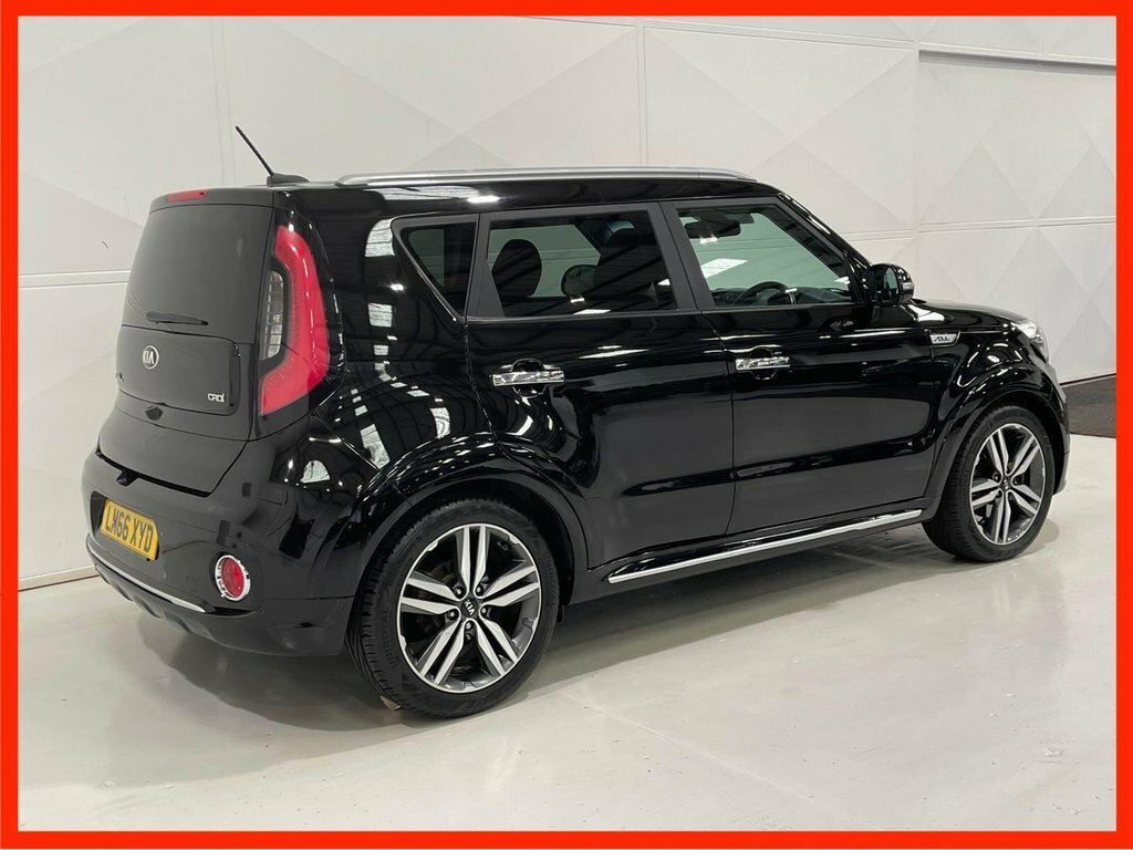 Kia Soul 1.6 Crdi 3 Suv Dct Euro 6 134 Bhp Black #3