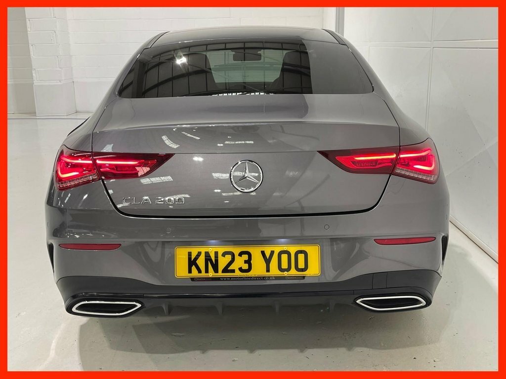 Mercedes-Benz CLA Class 1.3 Cla200 Amg Line Premium Coupe 7G- KN23YOO Grey #4
