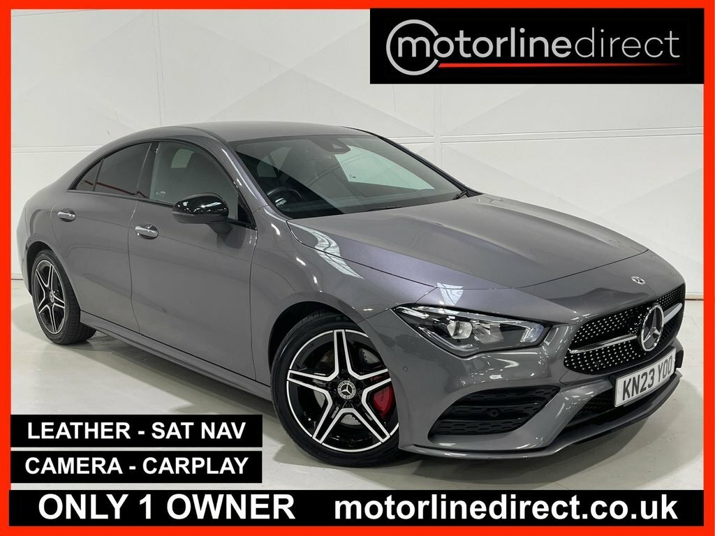 Mercedes-Benz CLA Class 1.3 Cla200 Amg Line Premium Coupe 7G- Grey