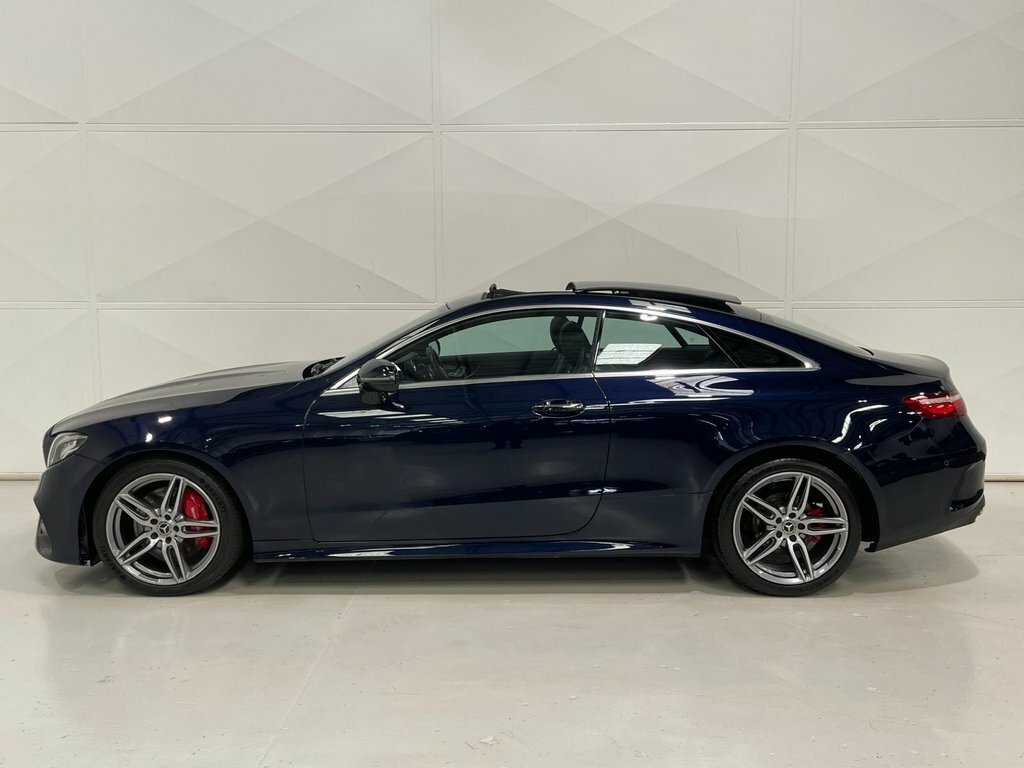 Mercedes-Benz E Class 2.0 E300 Amg Line Premium Coupe G-tro Blue #5