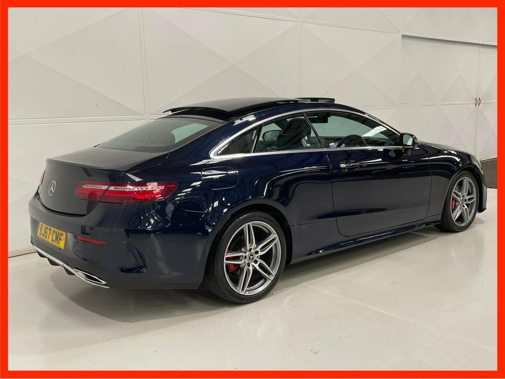 Mercedes-Benz E Class 2.0 E300 Amg Line Premium Coupe G-tro Blue #2