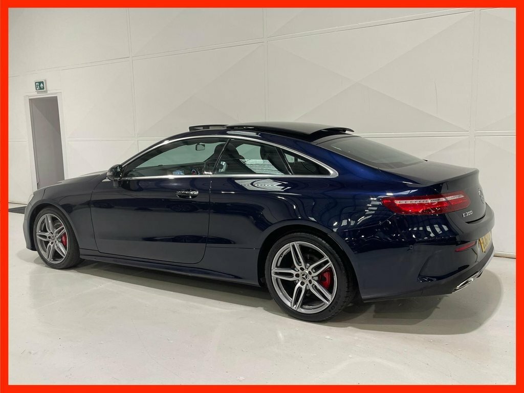 Mercedes-Benz E Class 2.0 E300 Amg Line Premium Coupe G-tro Blue #4
