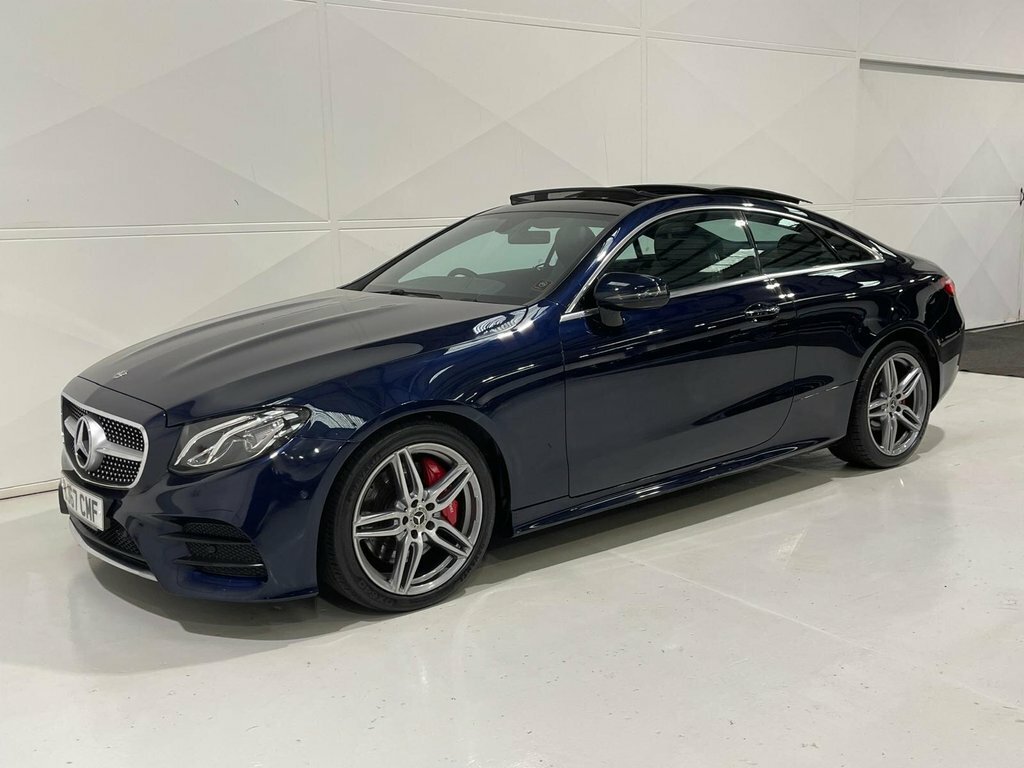 Mercedes-Benz E Class 2.0 E300 Amg Line Premium Coupe G-tro Blue #6