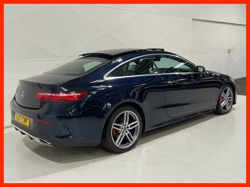 Mercedes-Benz E Class 2.0 E300 Amg Line Premium Coupe G-tro Blue #2