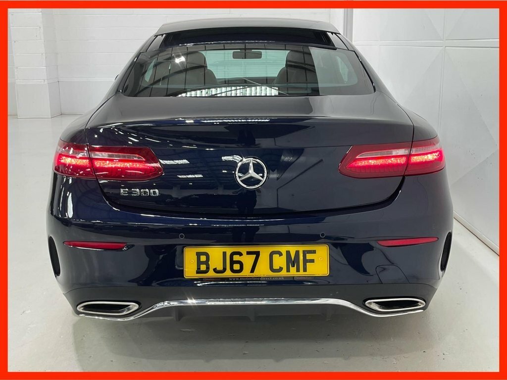 Mercedes-Benz E Class 2.0 E300 Amg Line Premium Coupe G-tro Blue #3
