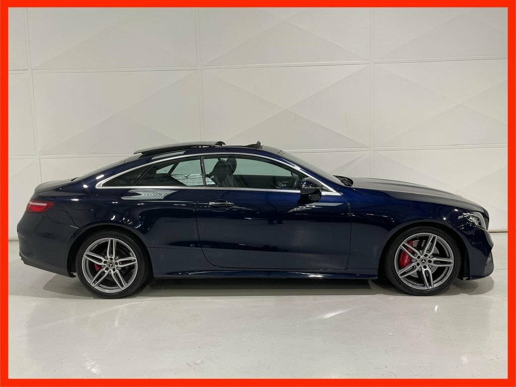 Mercedes-Benz E Class 2.0 E300 Amg Line Premium Coupe G-tro Blue