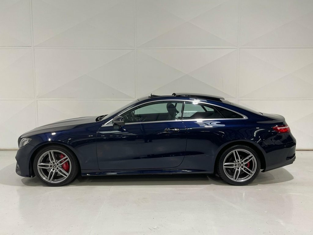 Mercedes-Benz E Class 2.0 E300 Amg Line Premium Coupe G-tro Blue #5