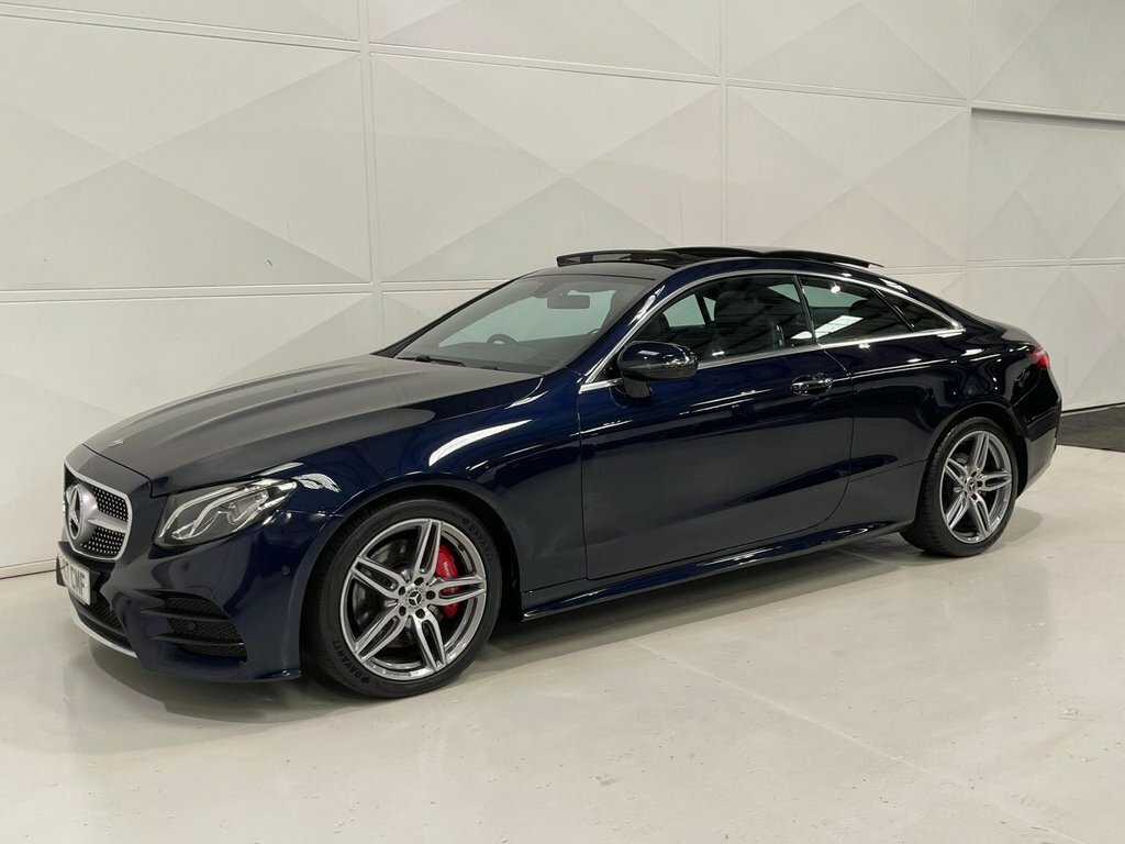 Mercedes-Benz E Class 2.0 E300 Amg Line Premium Coupe G-tro Blue #6