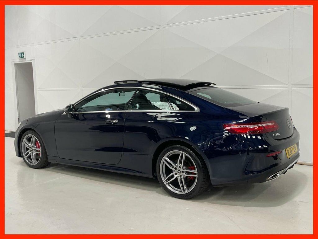 Mercedes-Benz E Class 2.0 E300 Amg Line Premium Coupe G-tro Blue #4