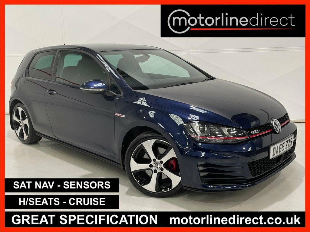 Volkswagen Golf 2.0 Tsi Bluemotion Tech Gti Launch Hatchback P Blue