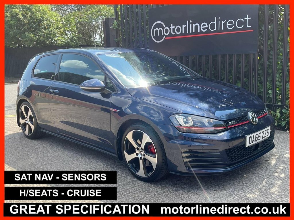 Volkswagen Golf 2.0 Tsi Bluemotion Tech Gti Launch Hatchback P Blue