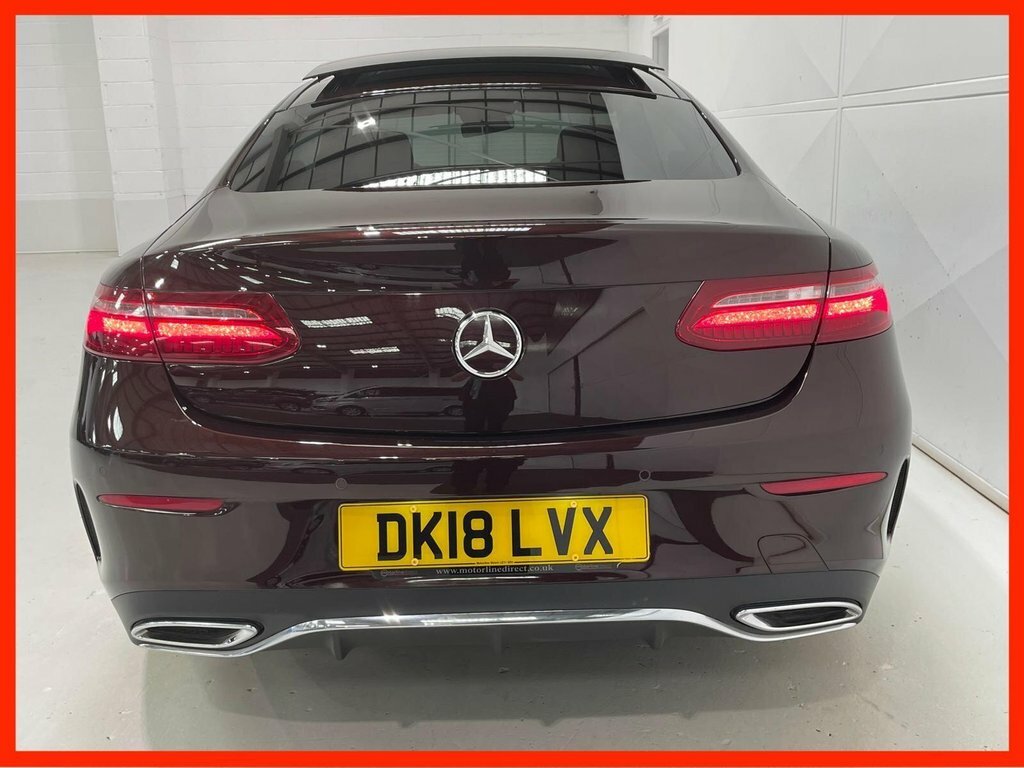 Mercedes-Benz E Class 2.0 E220d Amg Line Premium Plus Coupe DK18LVX Red #4
