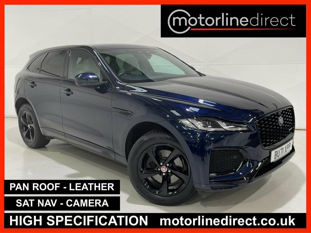 Jaguar F-Pace 2.0 D200 Mhev R-dynamic S Suv Awd Blue