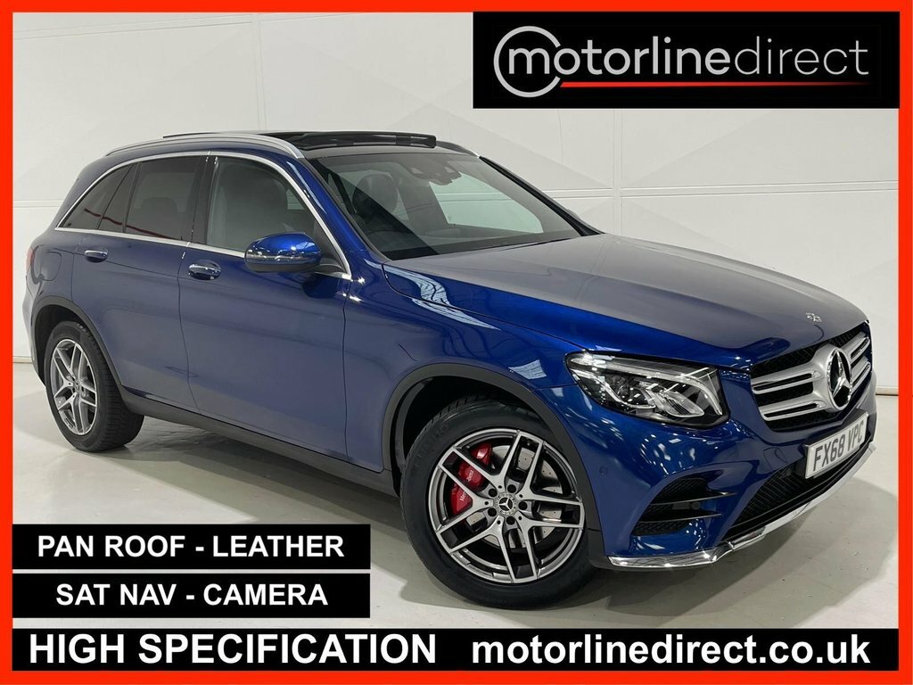 Mercedes-Benz GLC Class 2.0 Glc250 Amg Line Premium Suv G-tro FX68VPC Blue