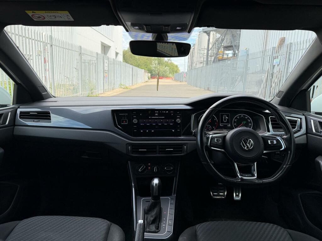 Volkswagen Polo 1.0 Tsi R-line Dsg Euro 6 Ss MM69VFX White #4