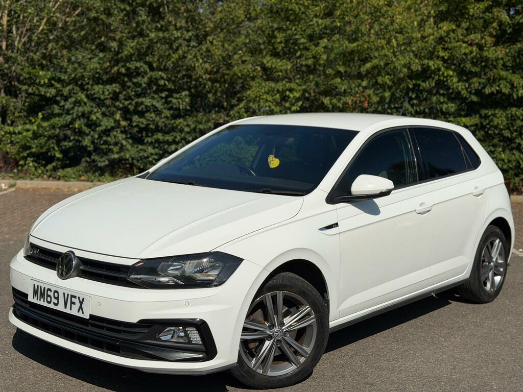 Volkswagen Polo 1.0 Tsi R-line Dsg Euro 6 Ss MM69VFX White #5