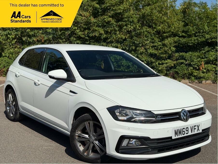 Volkswagen Polo 1.0 Tsi R-line Dsg Euro 6 Ss White
