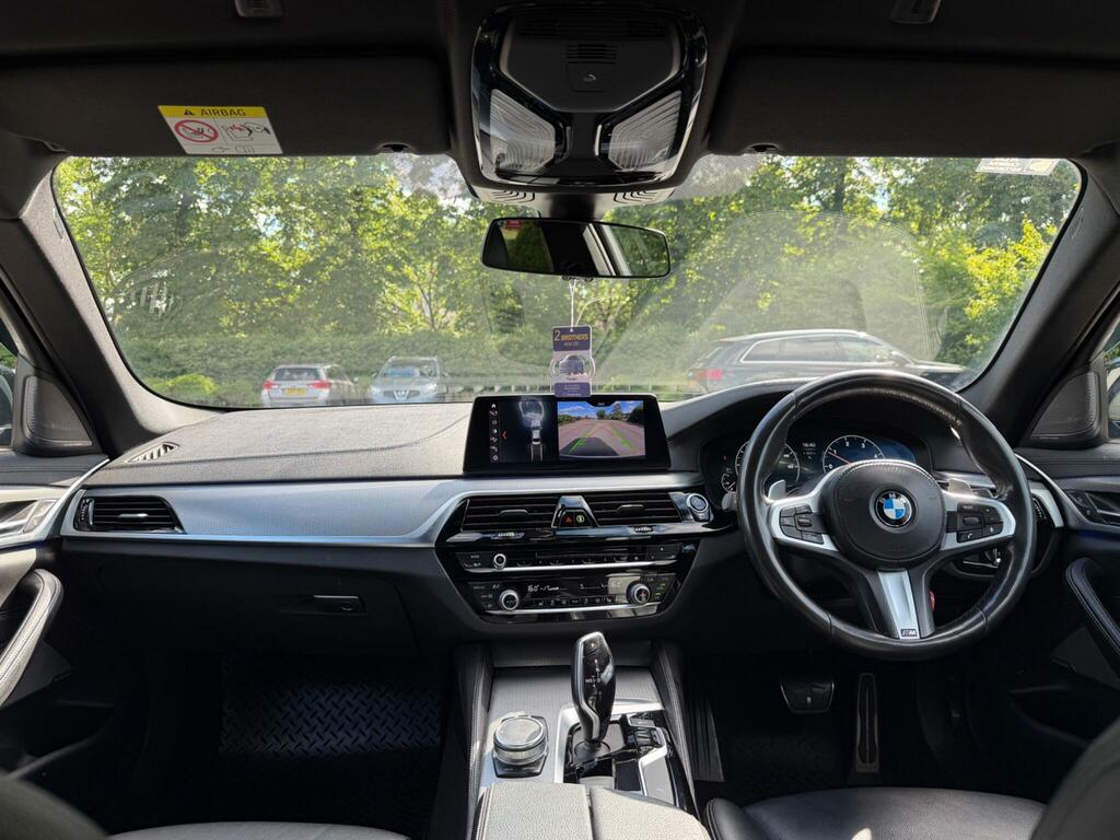 BMW 5 Series 2.0 520D M Sport Euro 6 Ss AF69OWE White #4